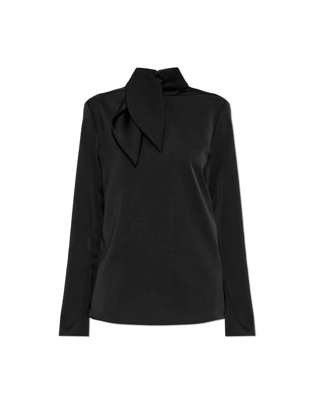 Emporio Armani Black Satin Top