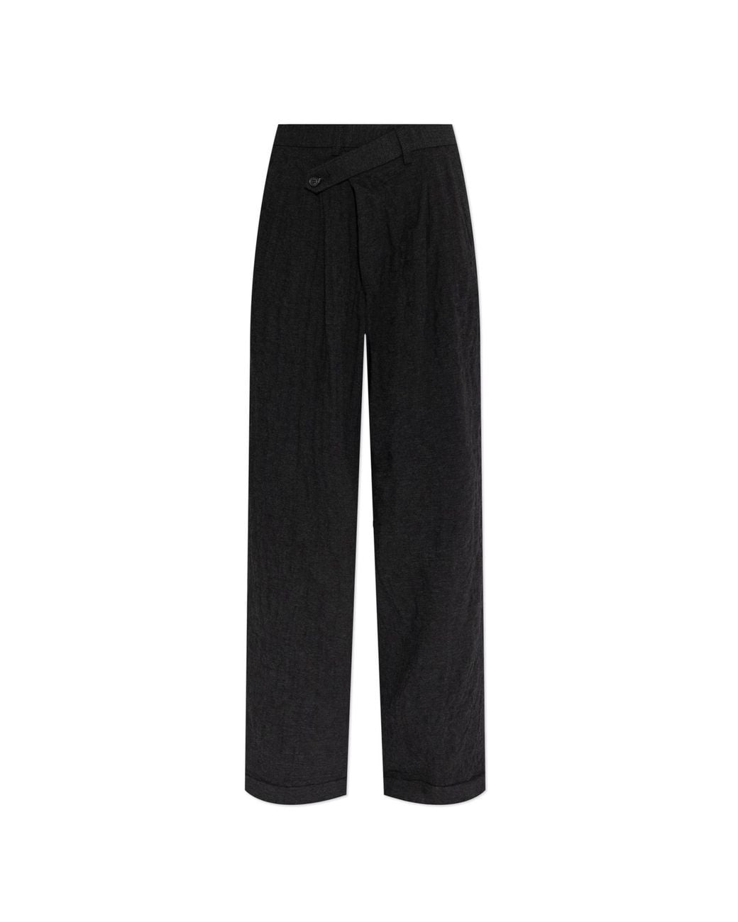 R13 Black Trousers With Wool Trim