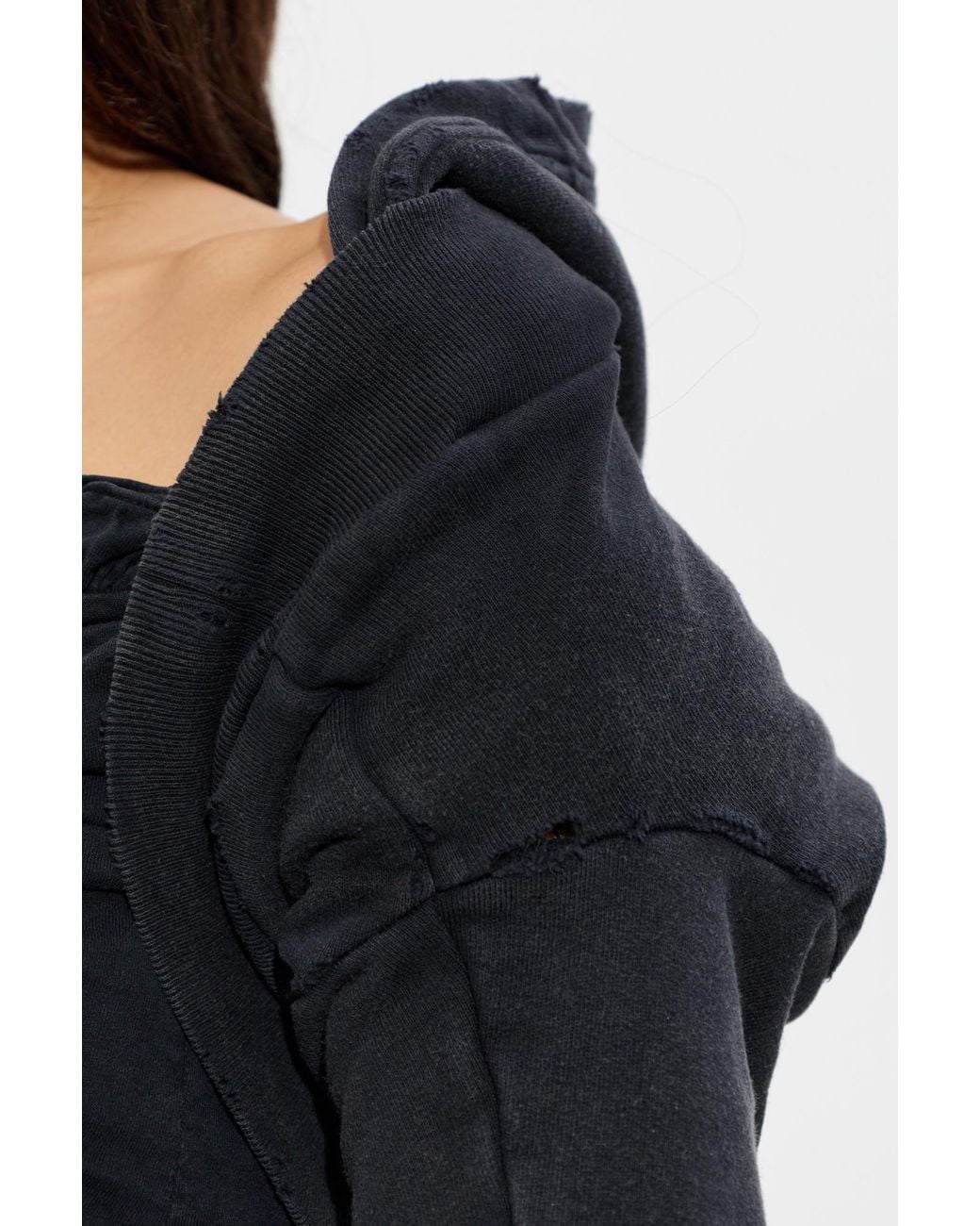 Balenciaga Black Short Hoodie