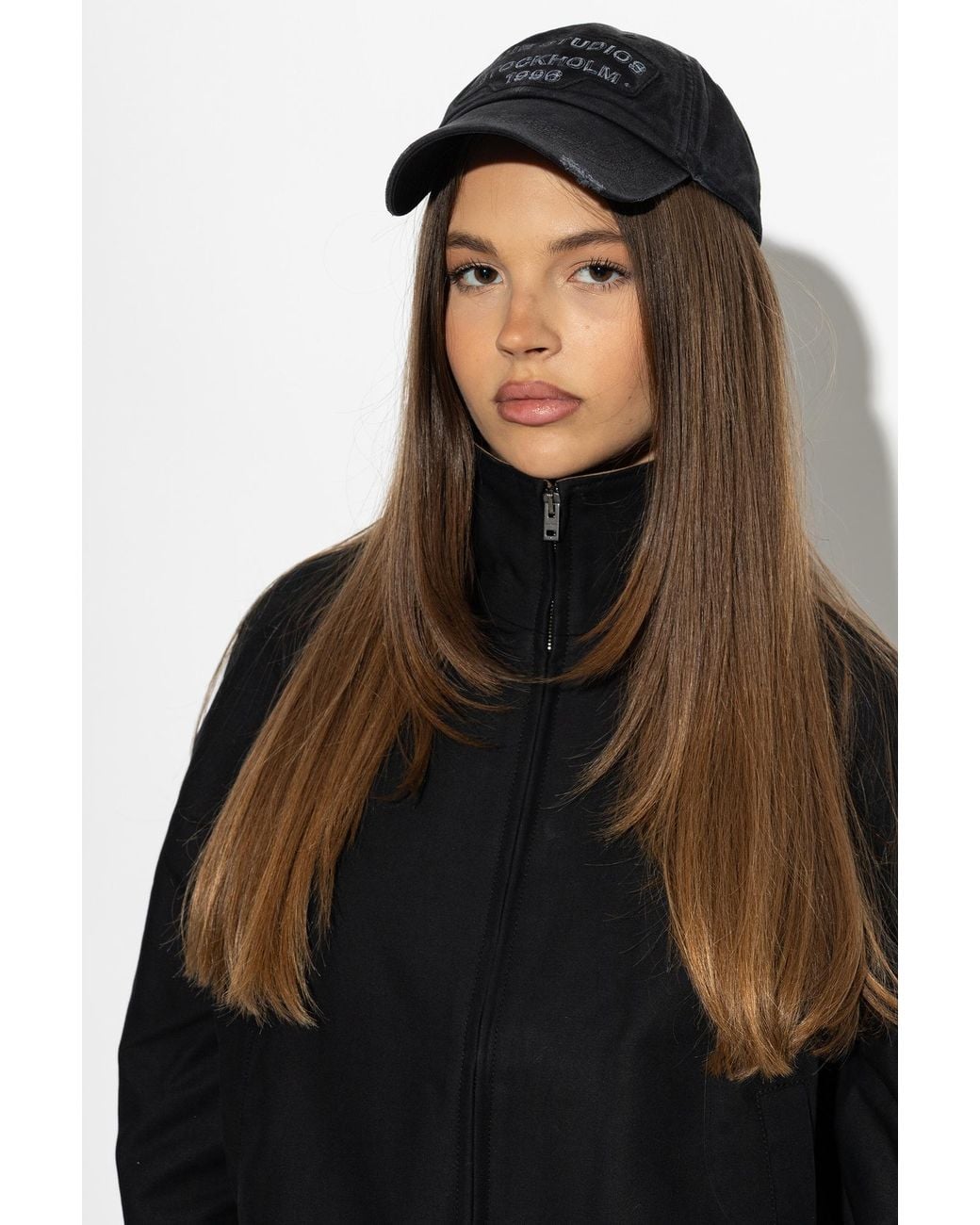 Acne Black Cap