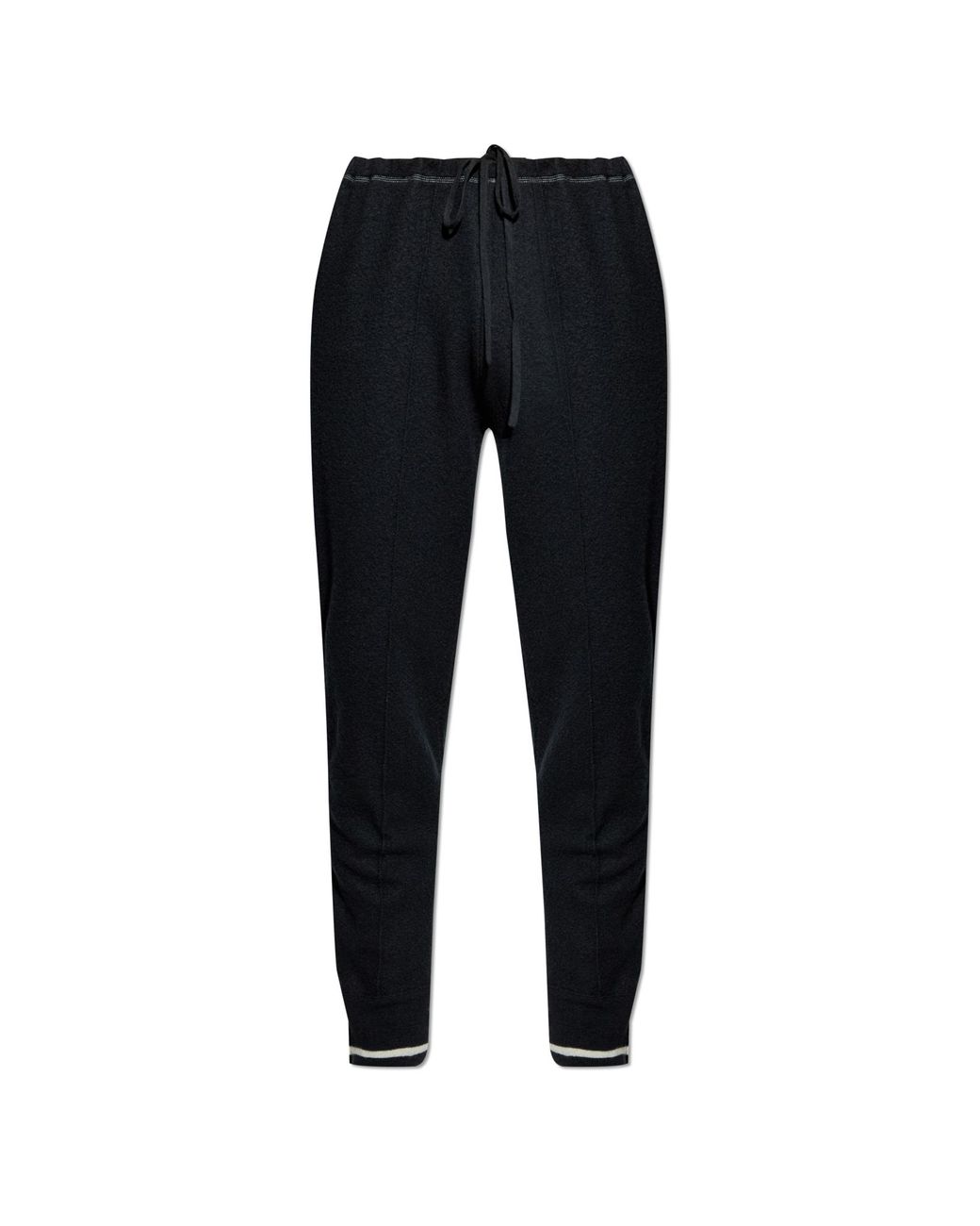 Maison Margiela Black Wool Trousers for men
