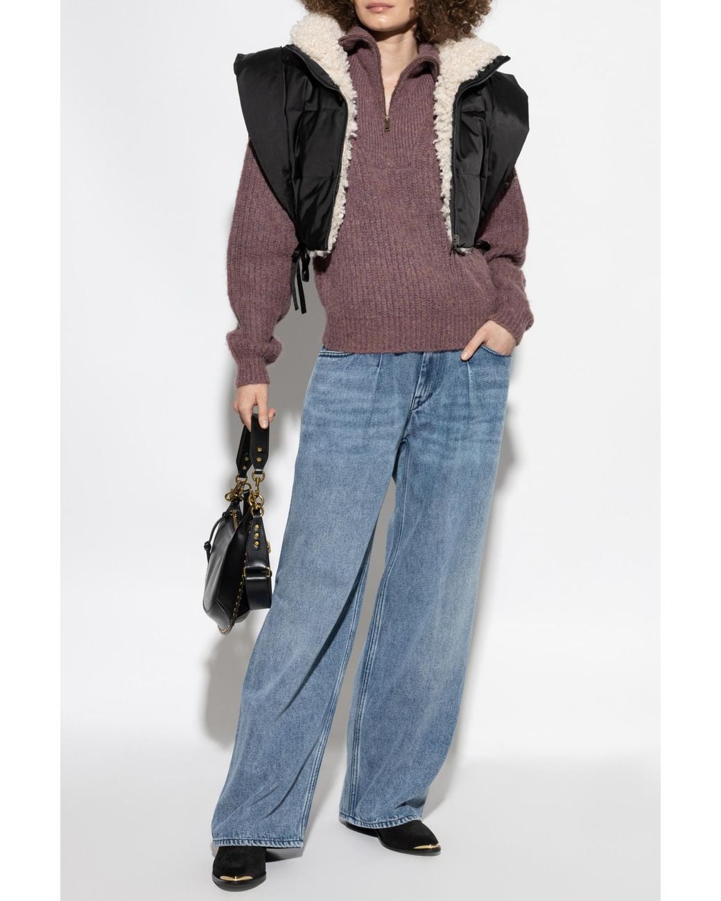 Isabel Marant Purple Sweater 'Danita'