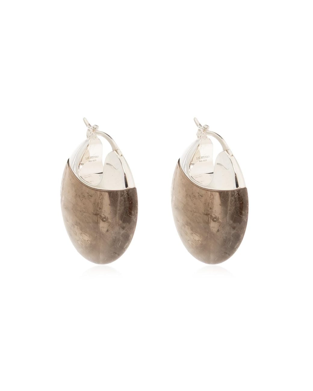 LIE STUDIO White 'Earrings 'Erin'