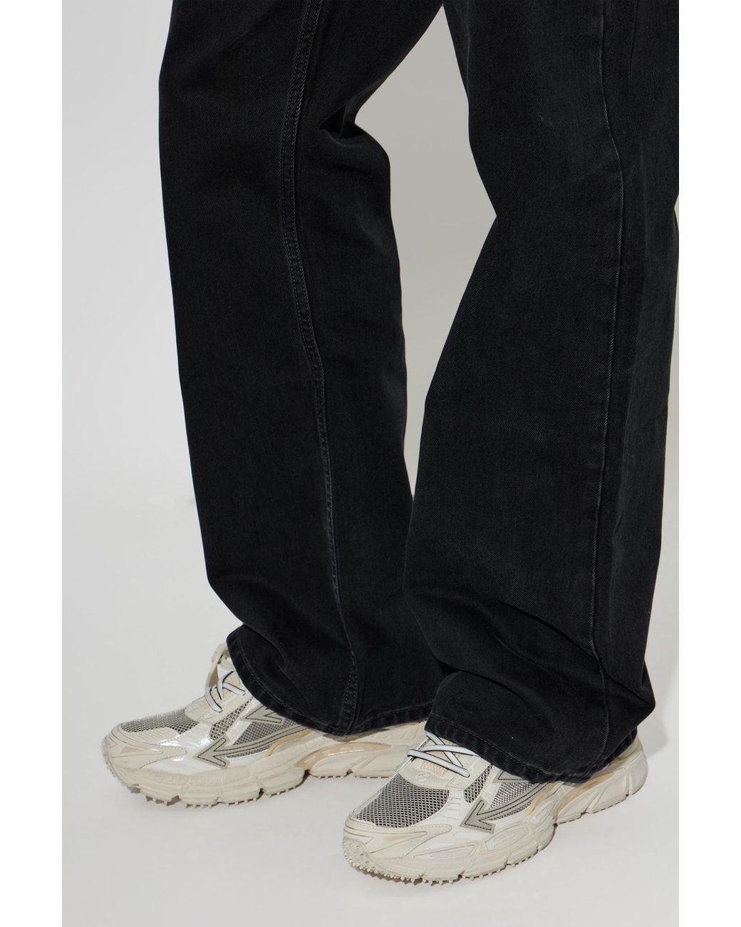 Off-White c/o Virgil Abloh Gray 'Ow Brb Worn Out' Sneakers for men