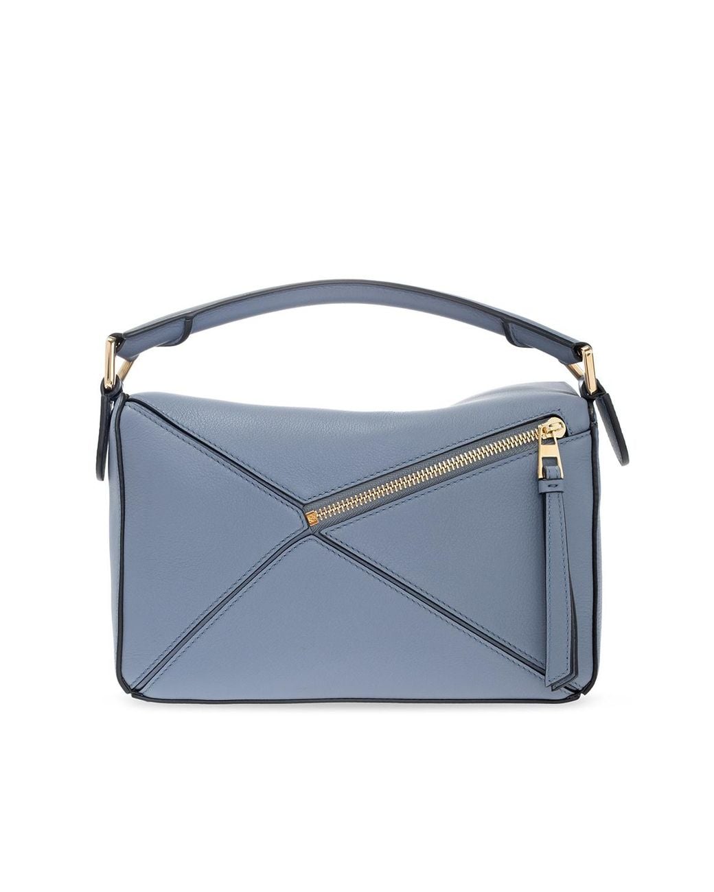 Loewe 'Puzzle Small' Shoulder Bag in Gray | Lyst