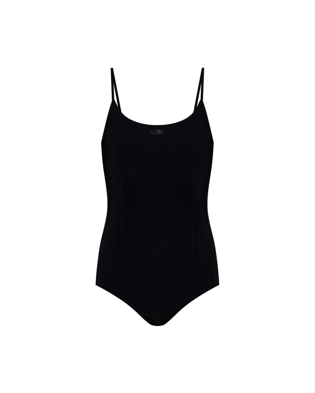 MM6 by Maison Margiela Black One-Piece Swimsuit