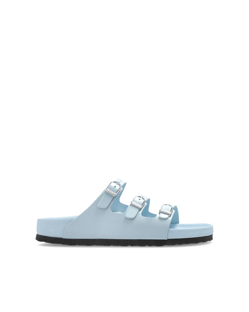 Birkenstock White "Florida Fresh" Slides