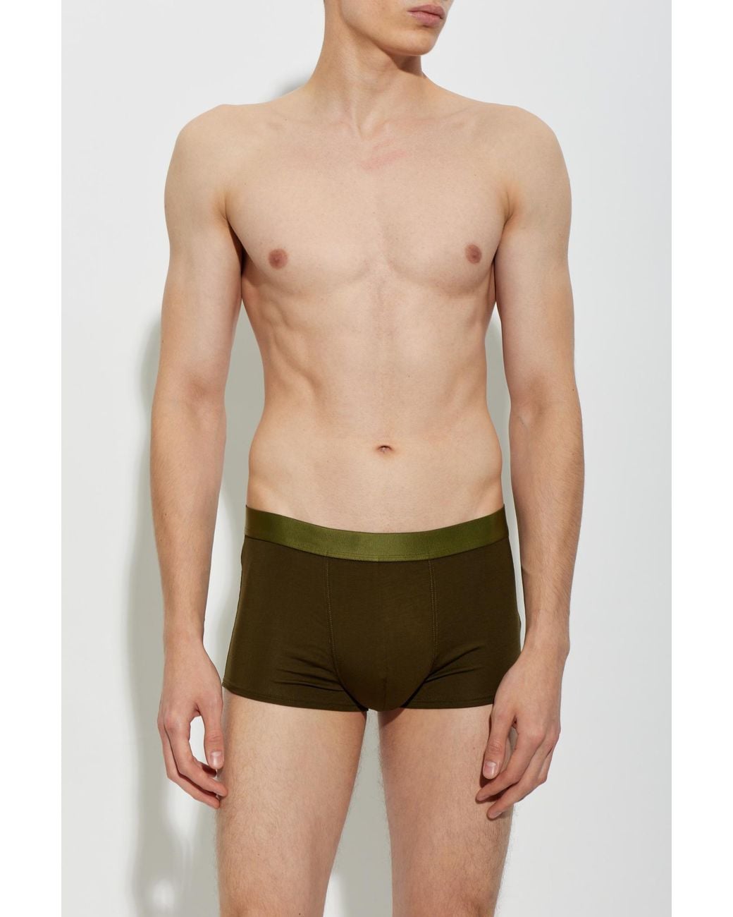 CDLP Green Logo Boxer Briefs Triple Pack for men