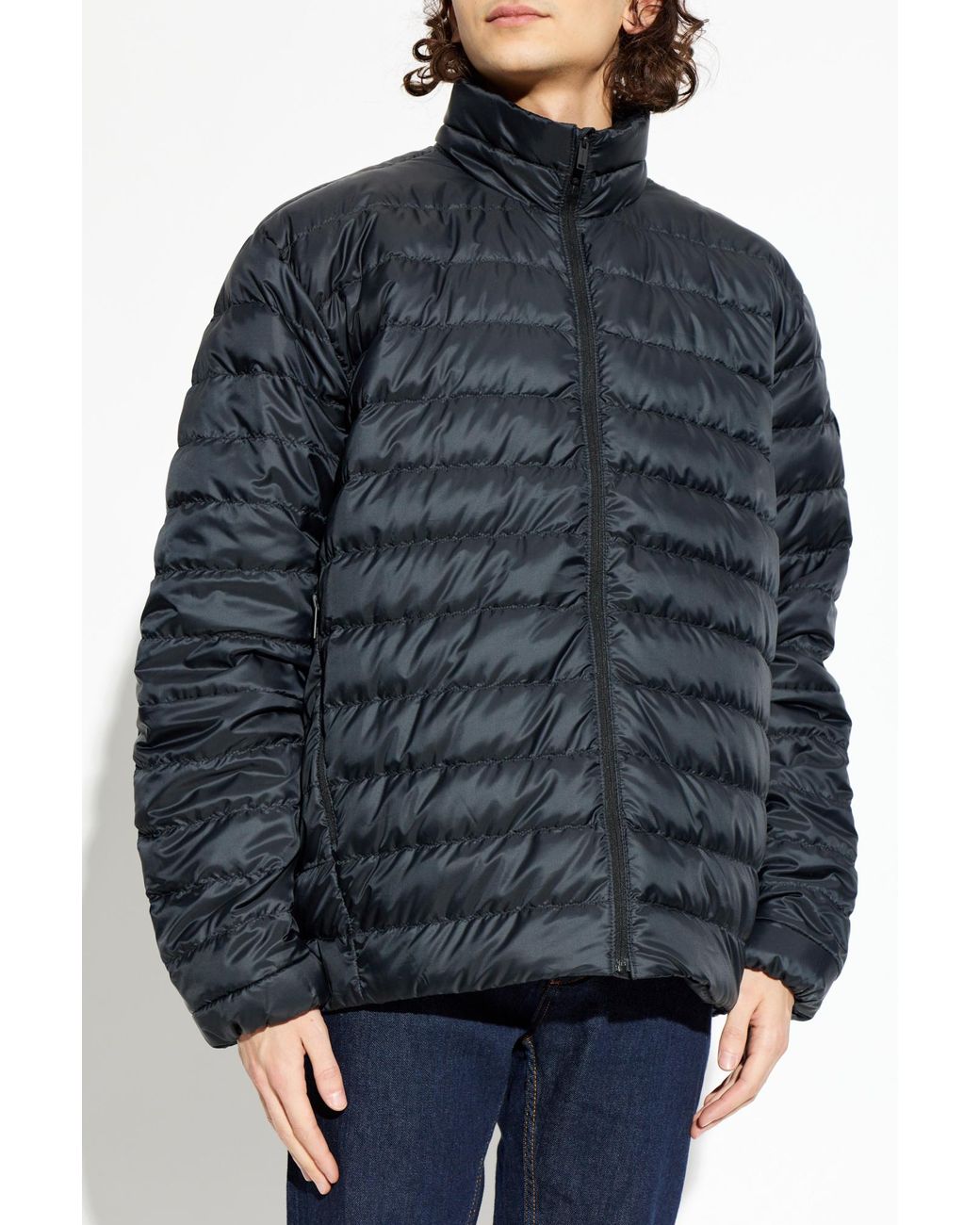 Canada Goose Blue Puffer Jacket 'Stratus' for men