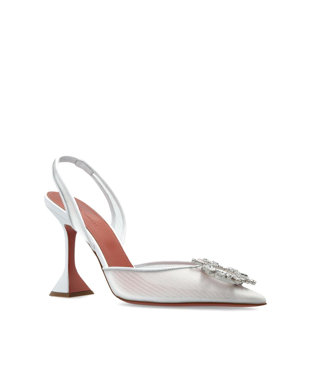 AMINA MUADDI White "Heeled Shoes 'Begum'