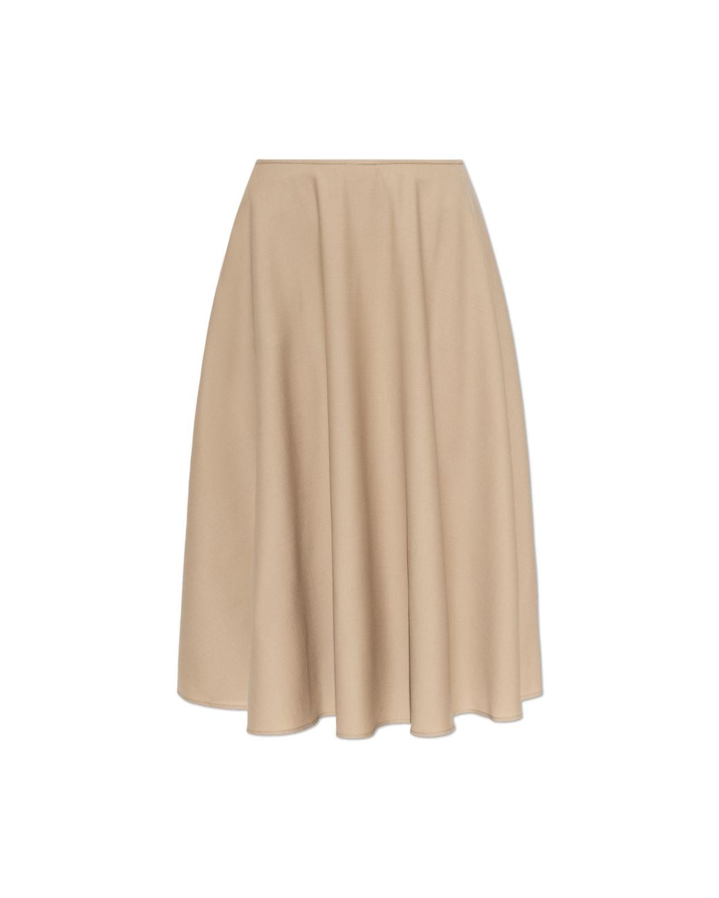 Moschino Natural Wool Skirt