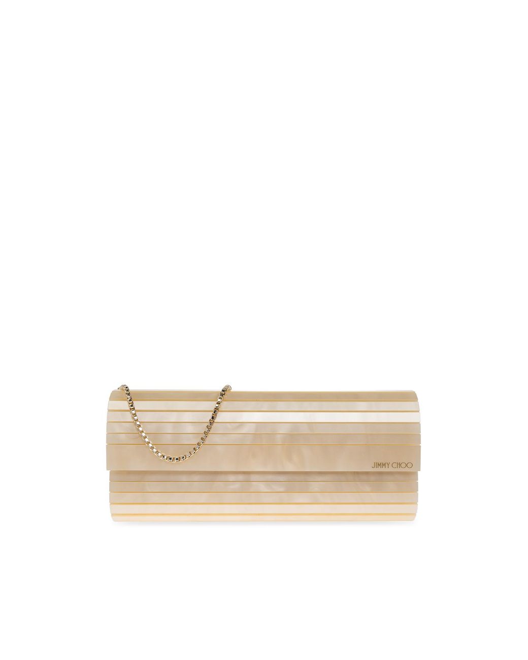 Jimmy Choo Natural 'Sweetie' Clutch Bag