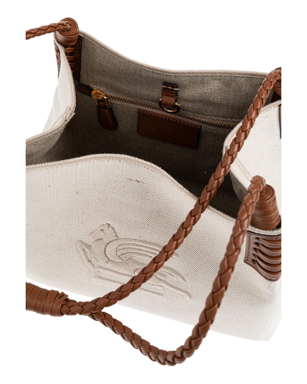 Etro Natural Libra Small Shopper Bag