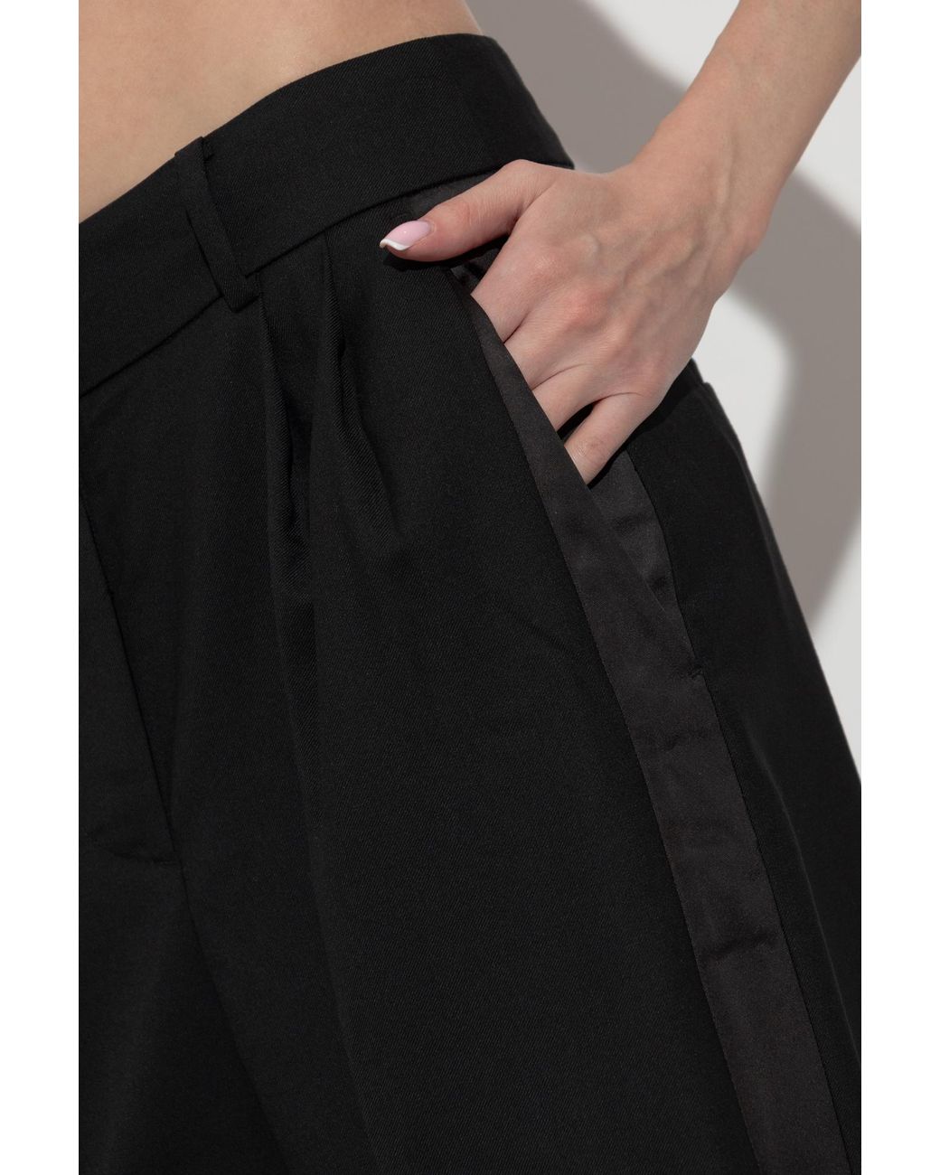 AllSaints Black Noa Trousers