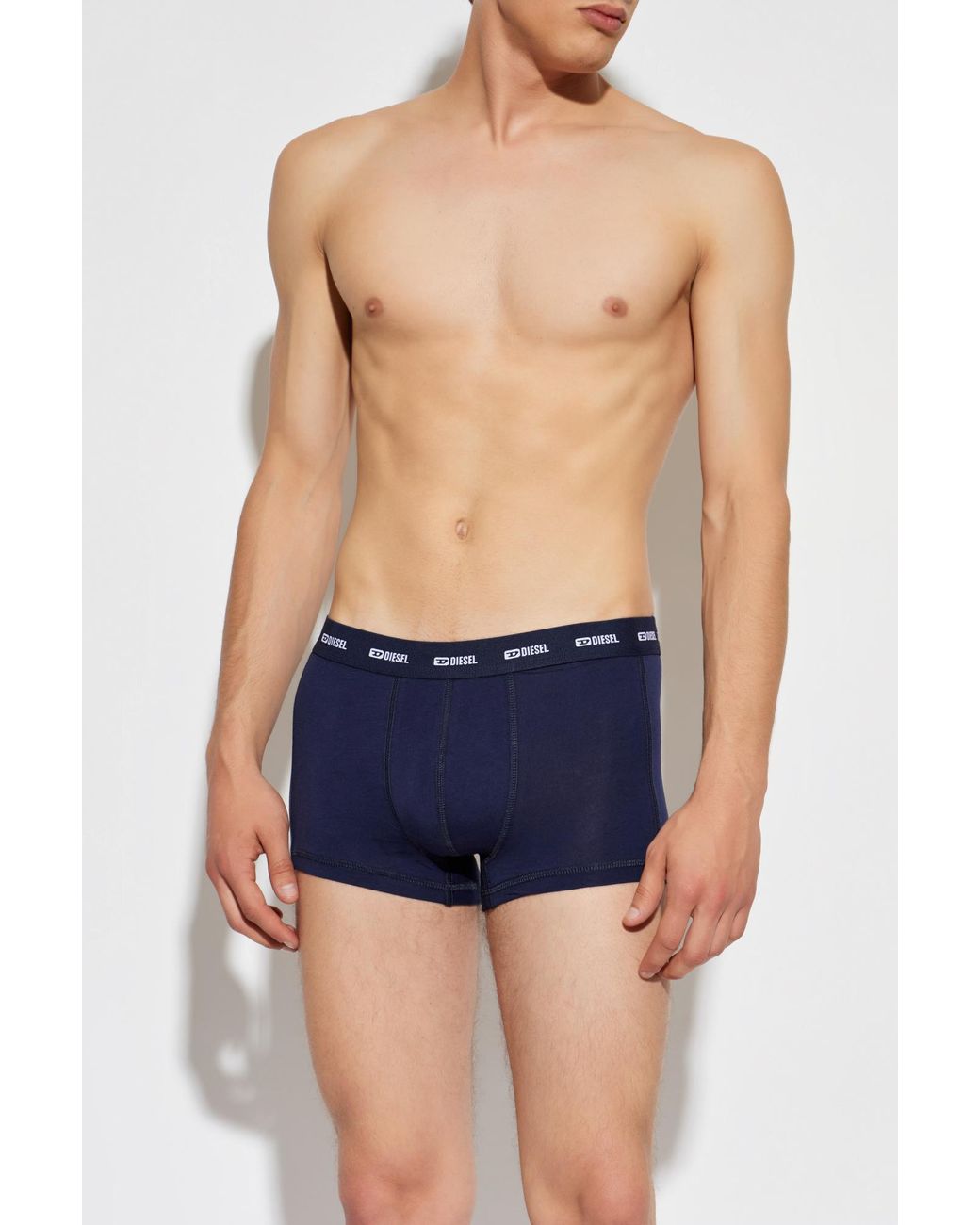 DIESEL Blue 3-Pack Of Boxer Briefs 'Damien-Utlt-3Pack' for men