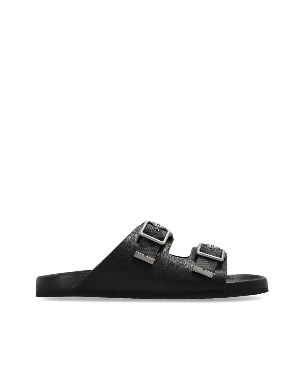 Burberry Black 'Urchin' Slides for men