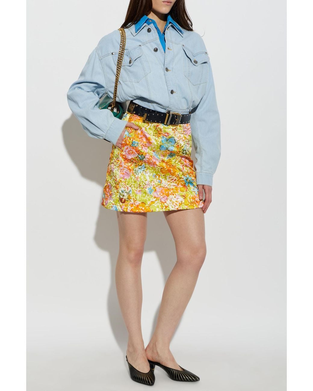 Versace Blue Denim Jacket