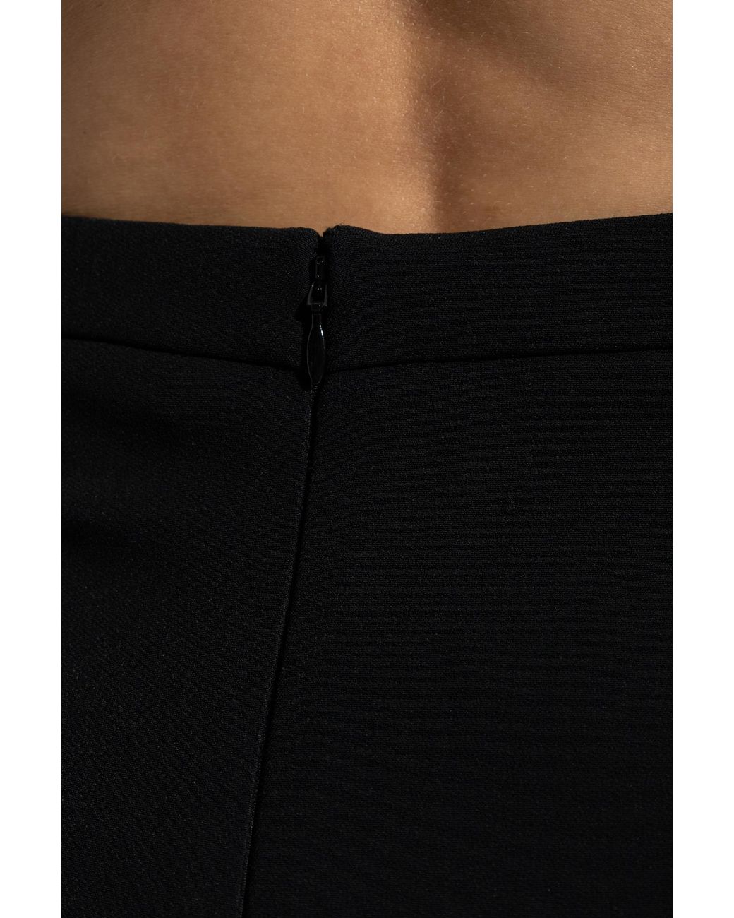 Givenchy Black Straight-Cut Skirt