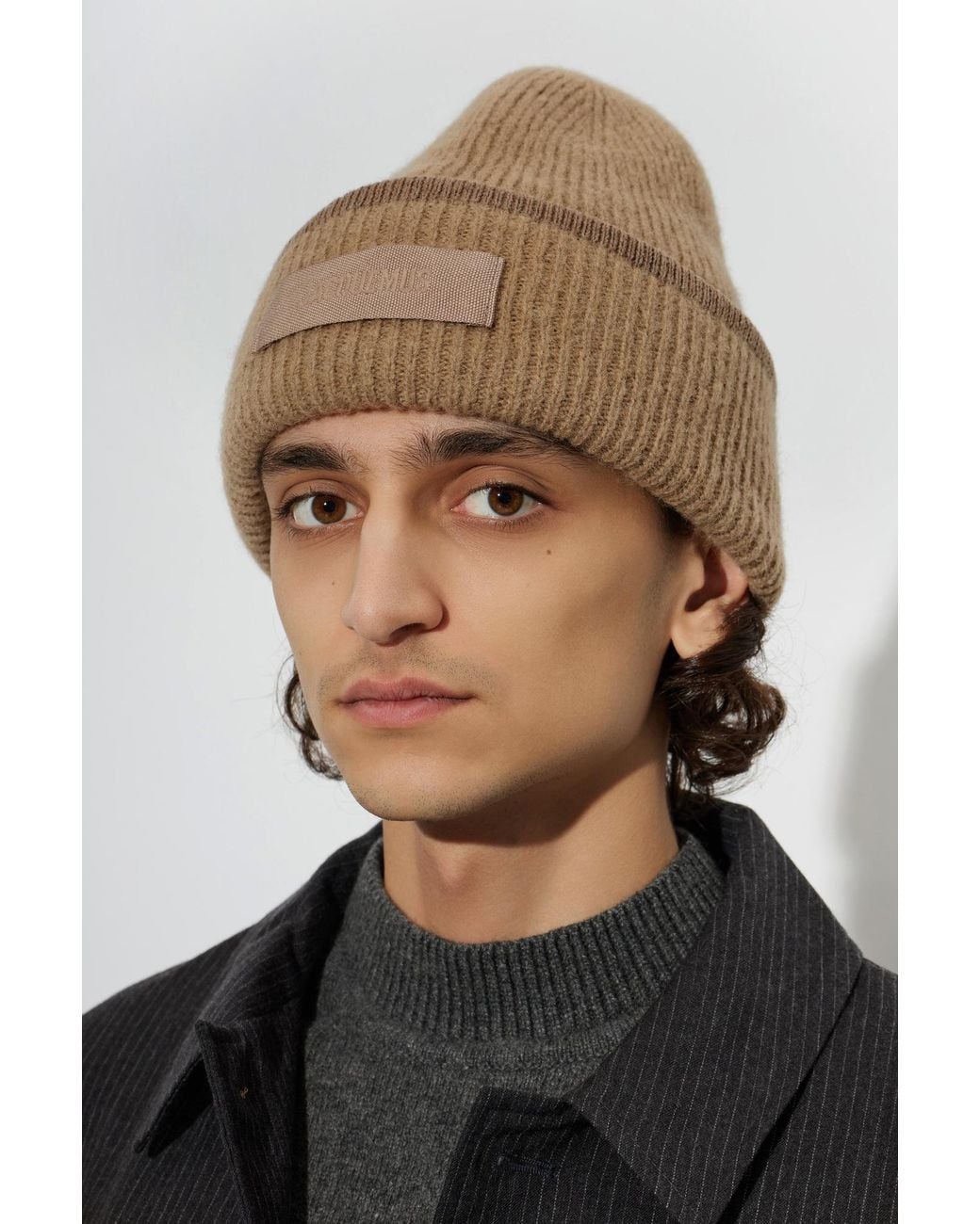Jacquemus Brown Hat "Gros Grain"