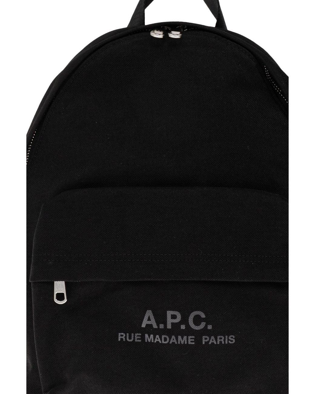 A.P.C. Black 'Dos Small' Backpack for men