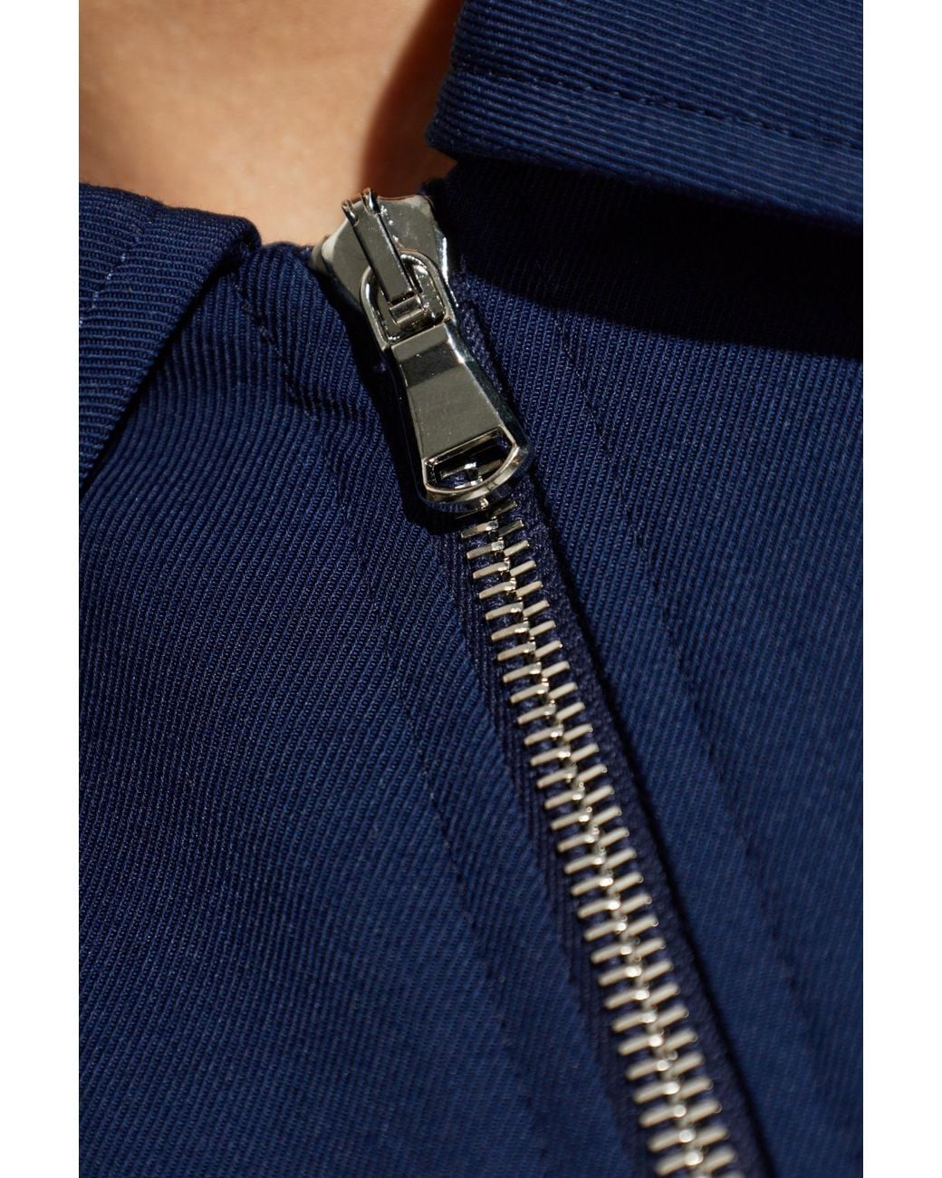 Casablanca Blue Jacket With Logo