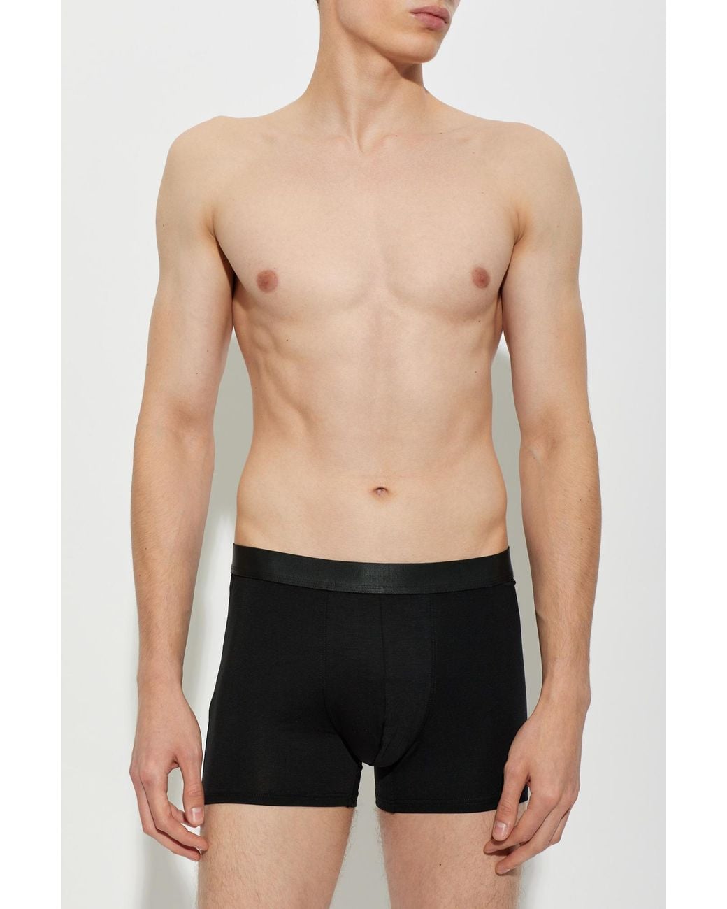 CDLP Black Logo Boxer Briefs for men