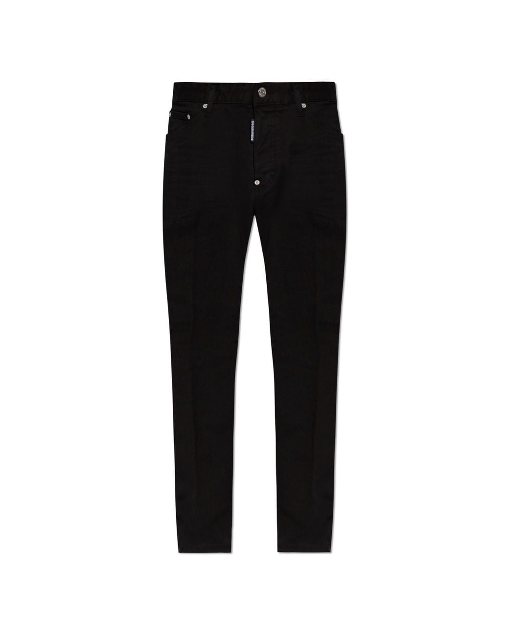 DSquared² Black "Teddy" Jeans for men