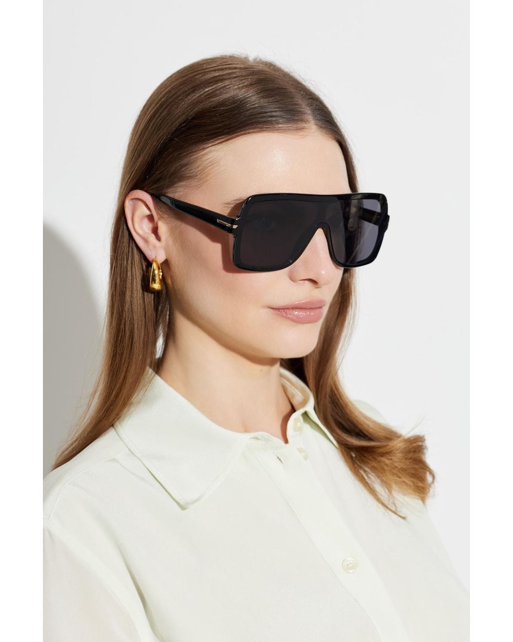 Victoria Beckham Gray Sunglasses