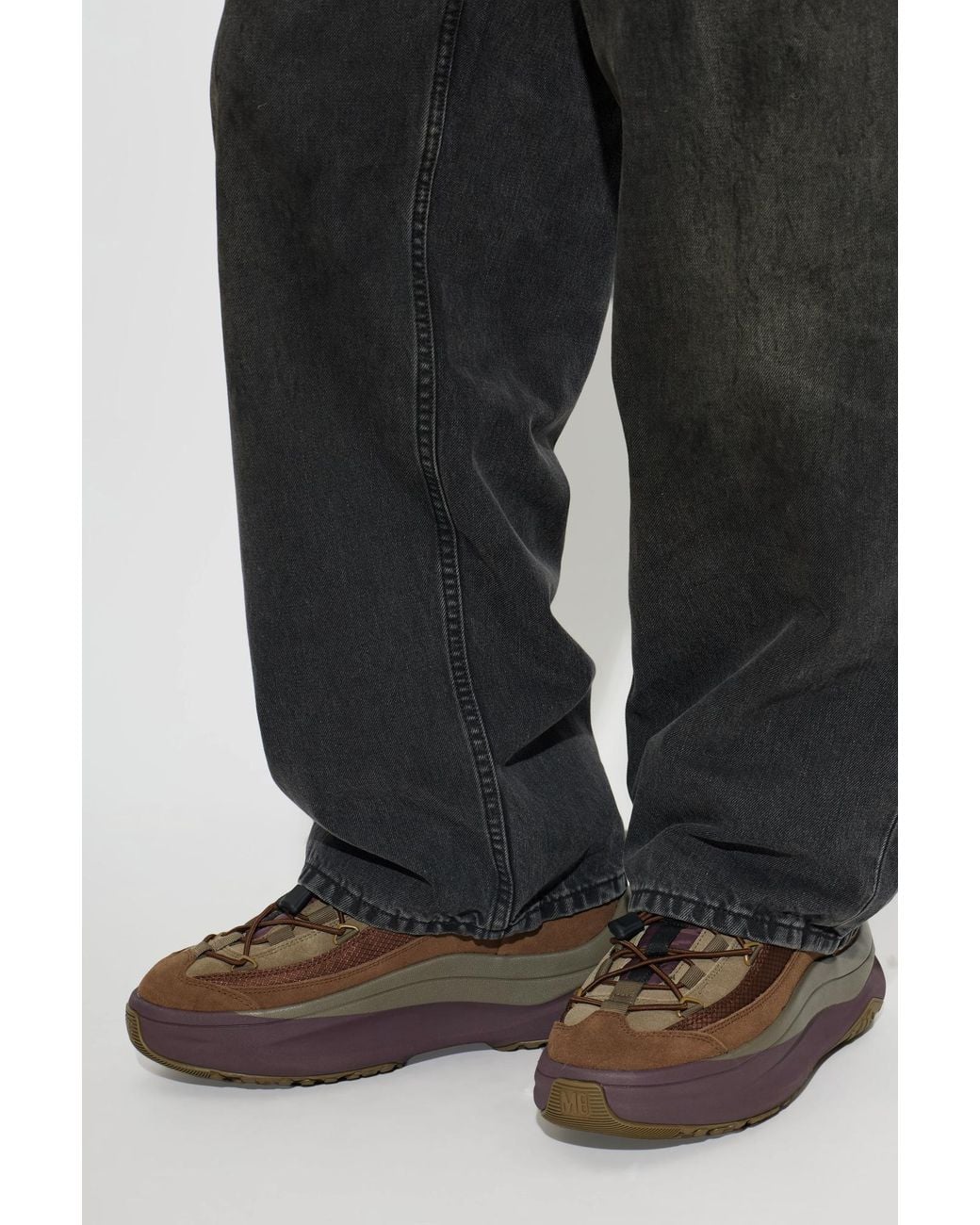 Moon Boot Brown 'Mb Moon247 Xlace Mid' Boots for men