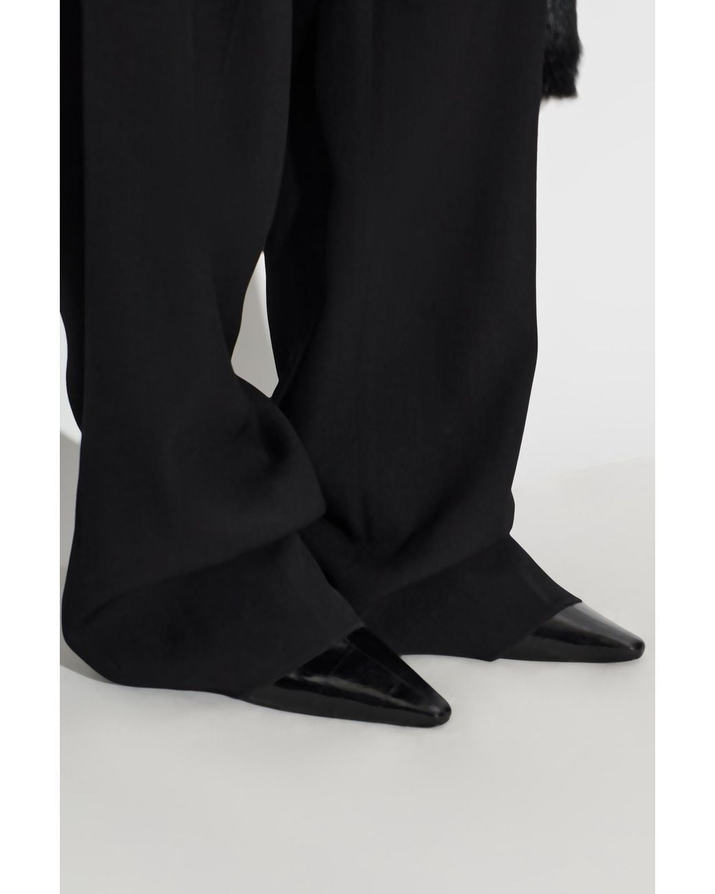 Black Suede Studio Black 'Kora' Heeled Ankle Boots