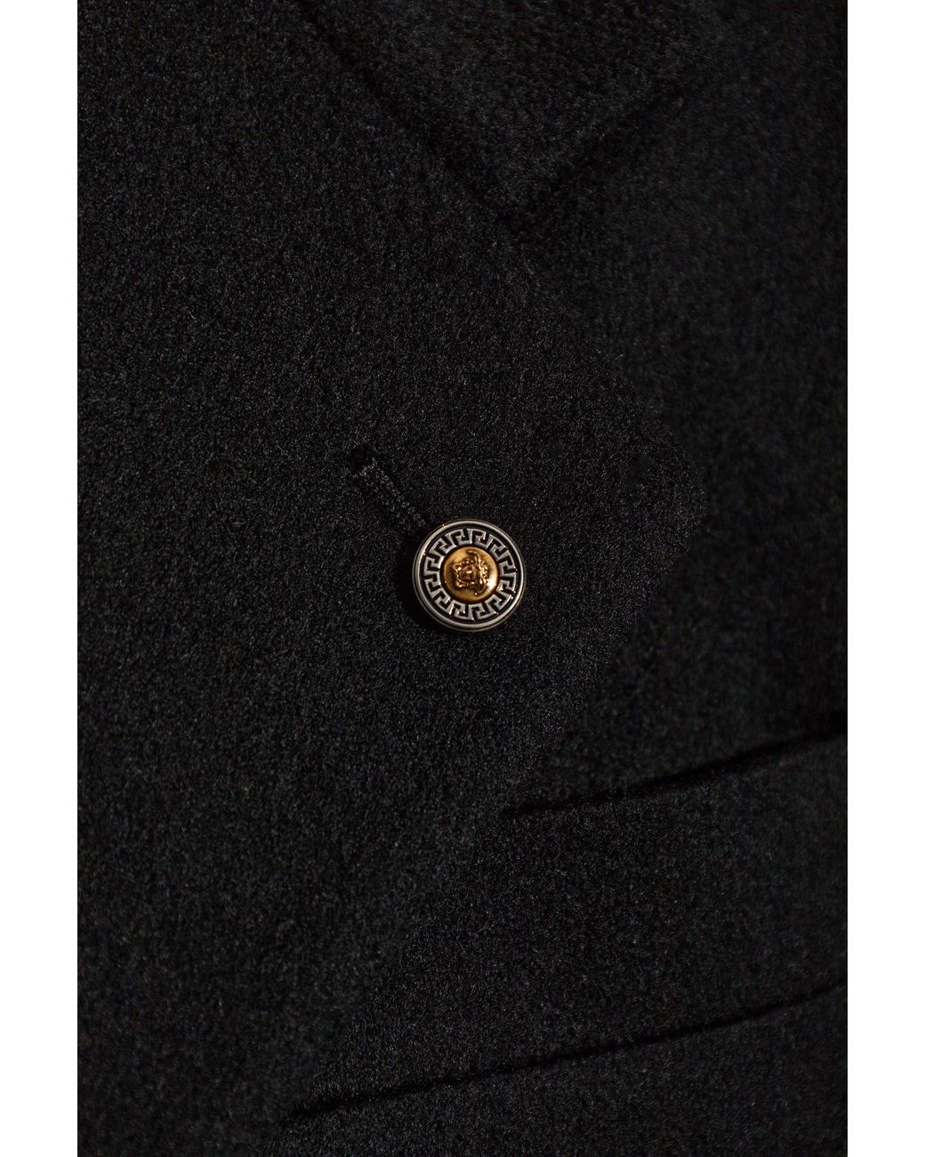 Versace Black Cashmere Jacket for men