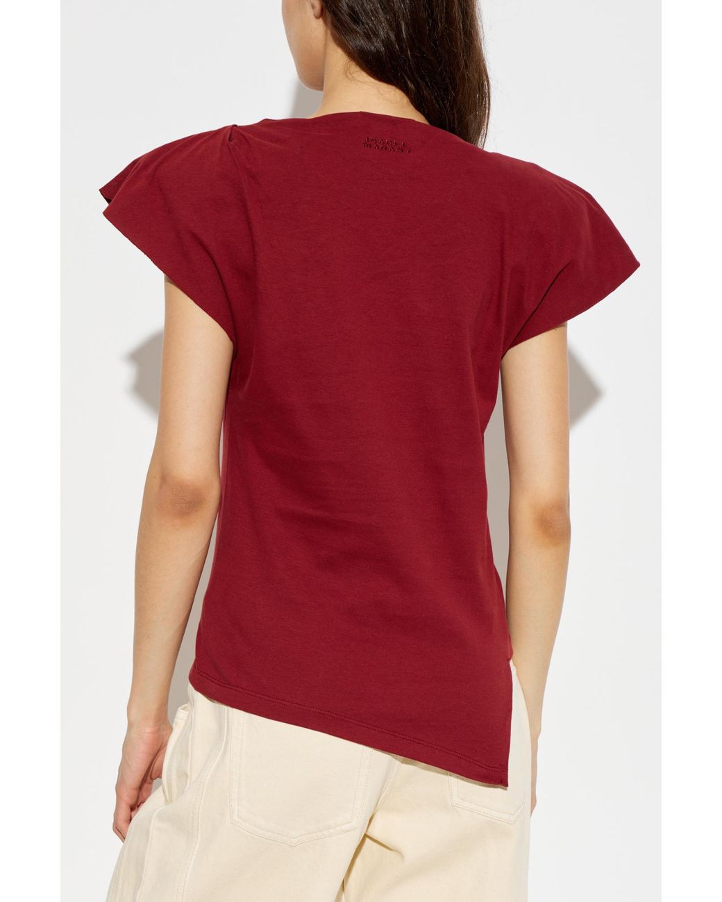 Isabel Marant Red Top 'Swbani'