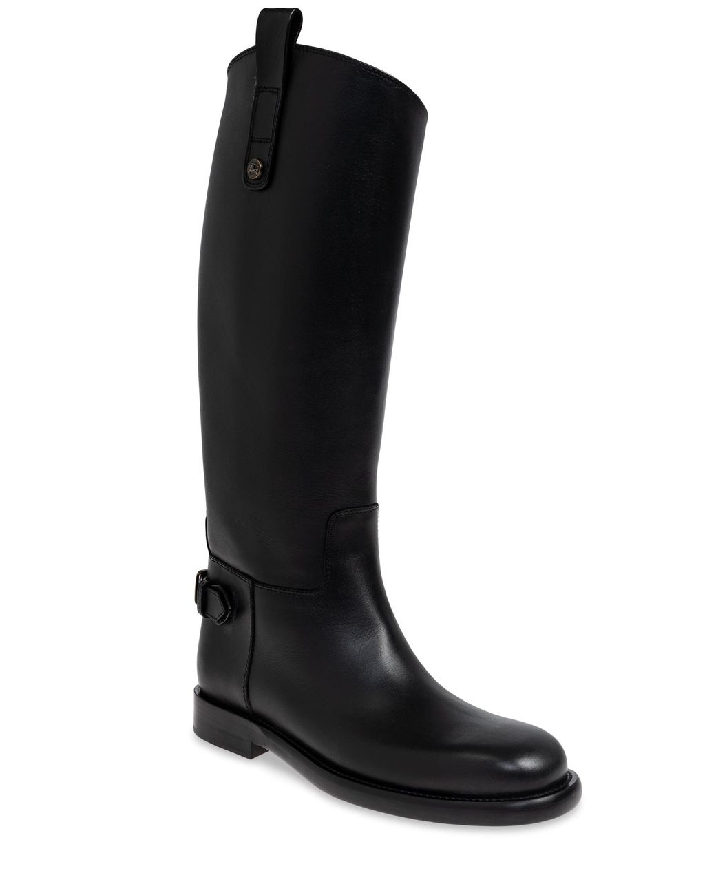 Burberry Black Cavalier Boots