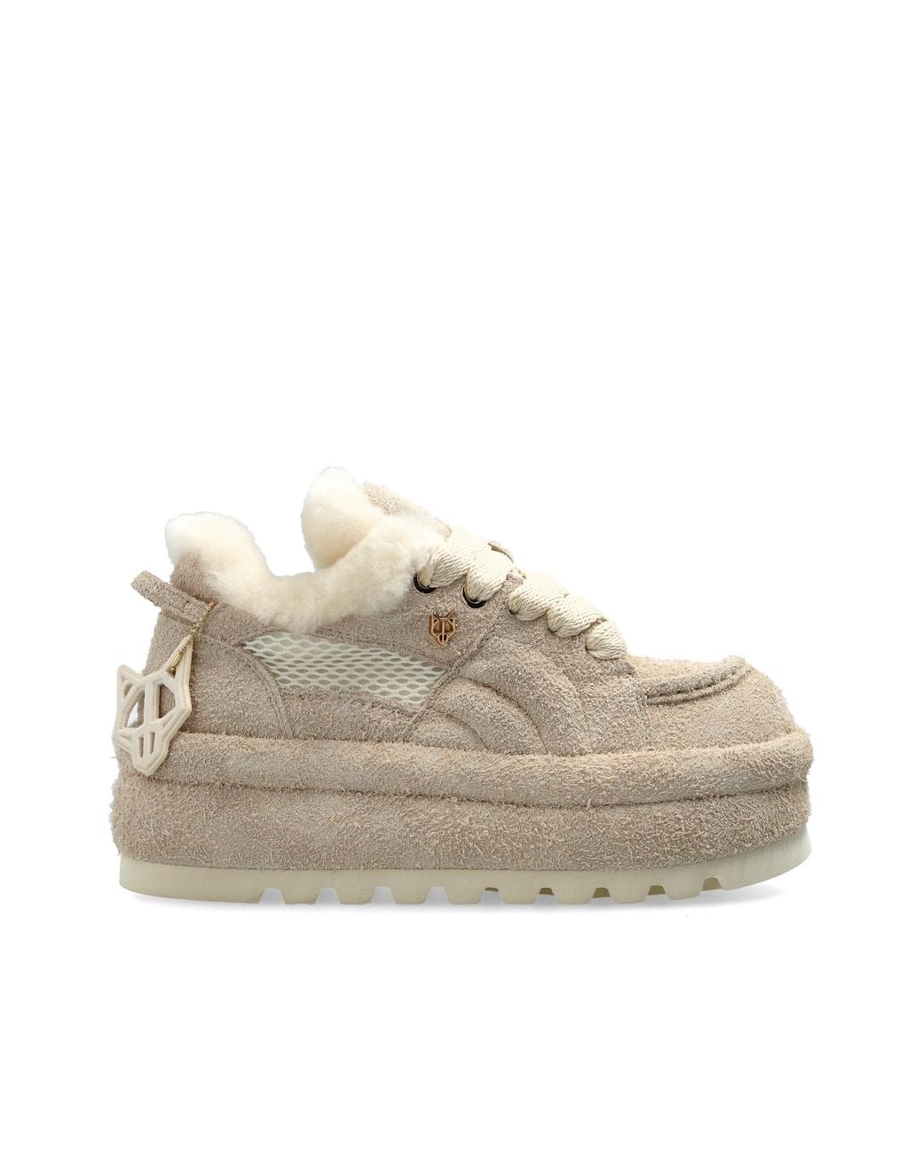 Naked Wolfe Natural Platform Boots 'Beau'