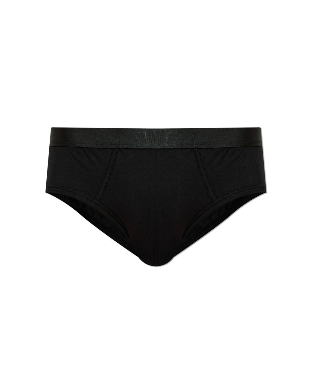 CDLP Black Logo Briefs for men