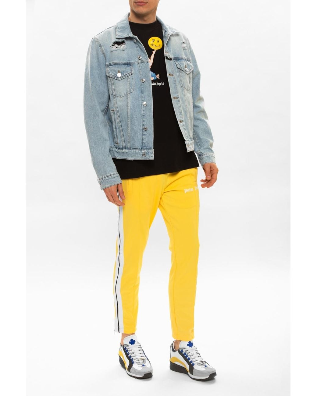 DSquared² Metallic Branded Sneakers for men