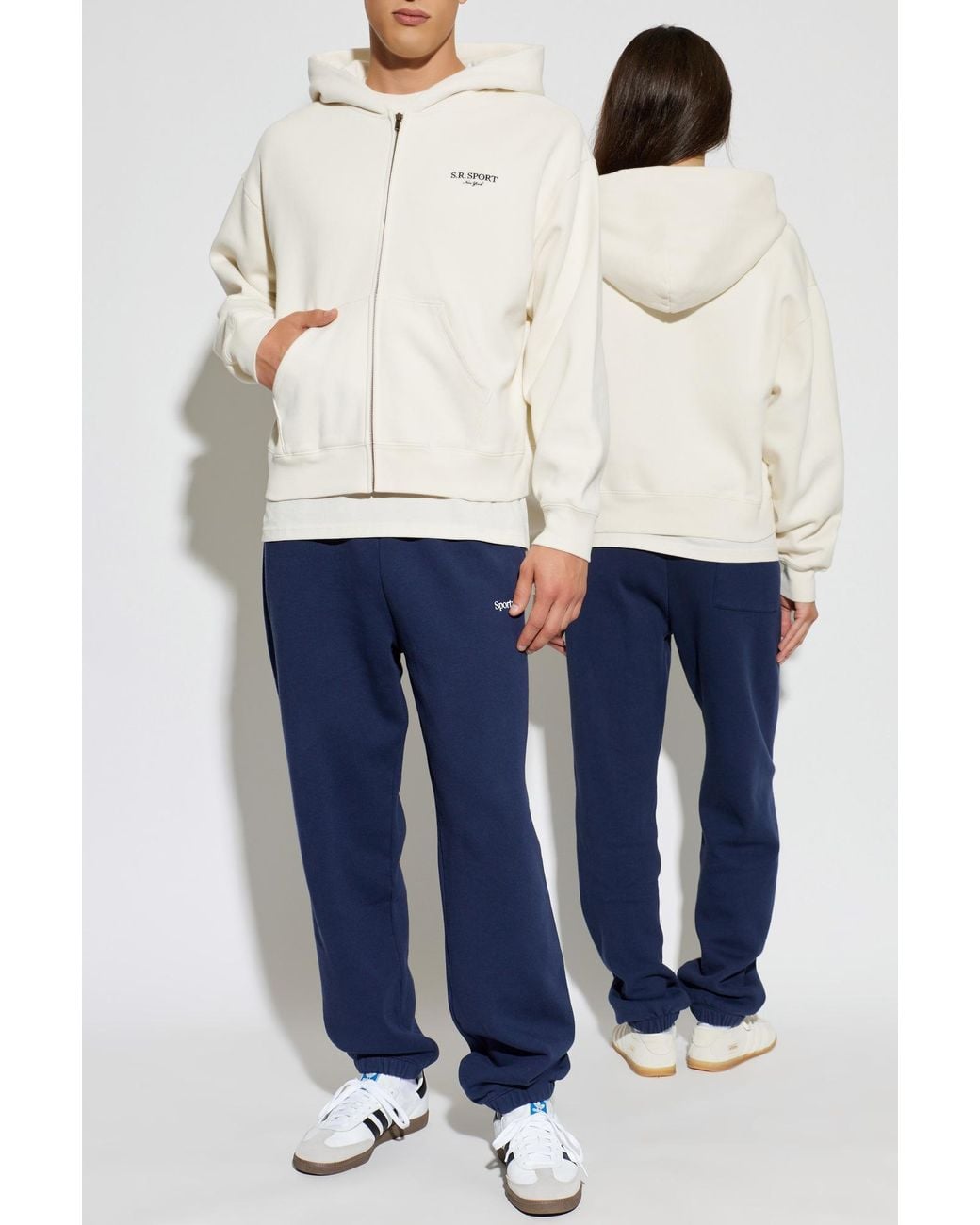 Sporty & Rich White Hoodie