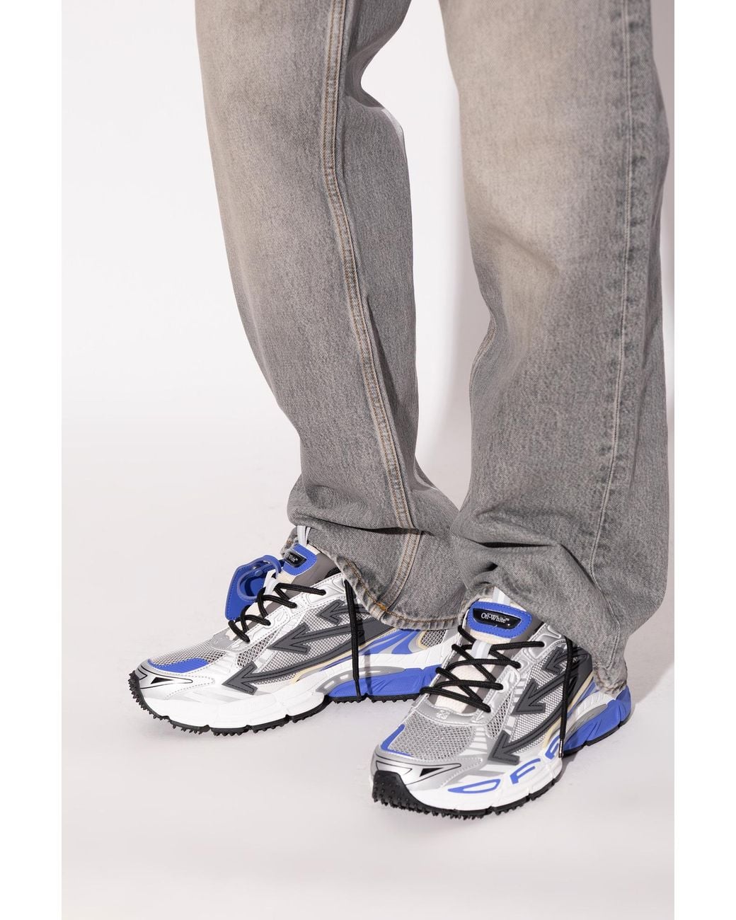 Off-White c/o Virgil Abloh Blue 'Be Right Back' Sports Shoes for men