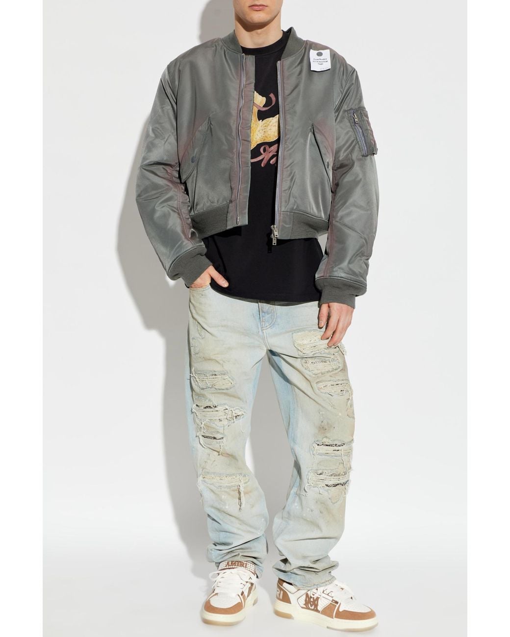 Amiri Blue Jeans With A 'Vintage' Effect for men
