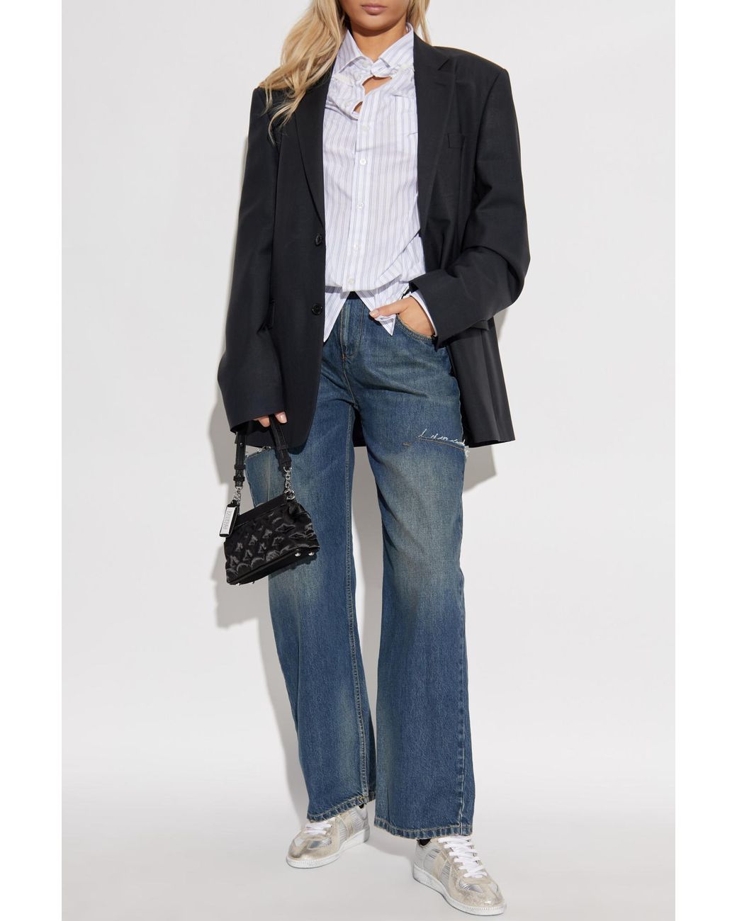 Maison Margiela Blue Jeans With 'Vintage' Effect