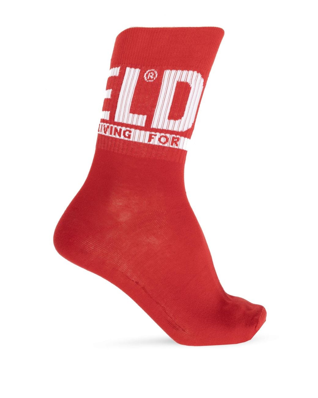 DIESEL Red Three-Pack Of Socks 'Skm-Ray-Threepack' for men