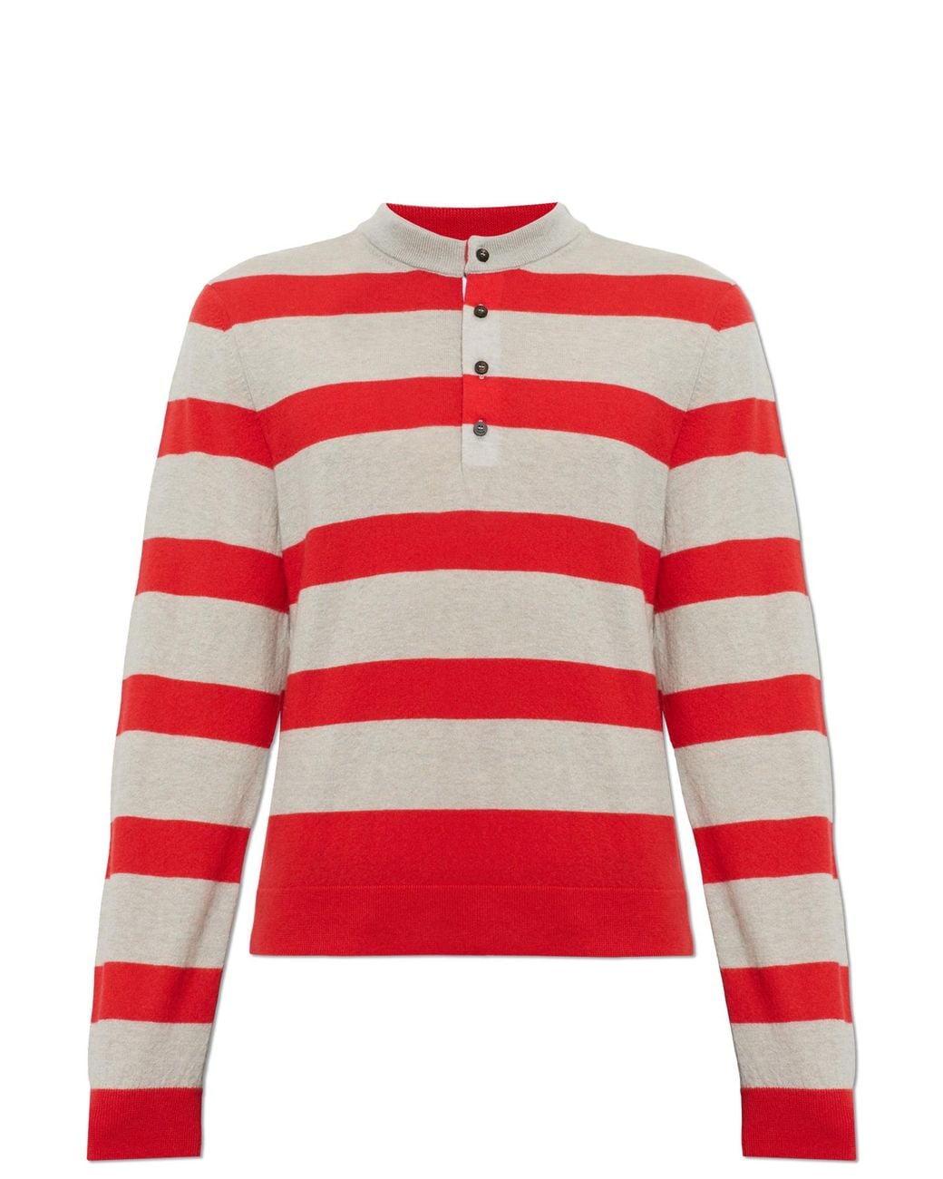 Jacquemus Red 'Ettore' Cashmere Sweater for men