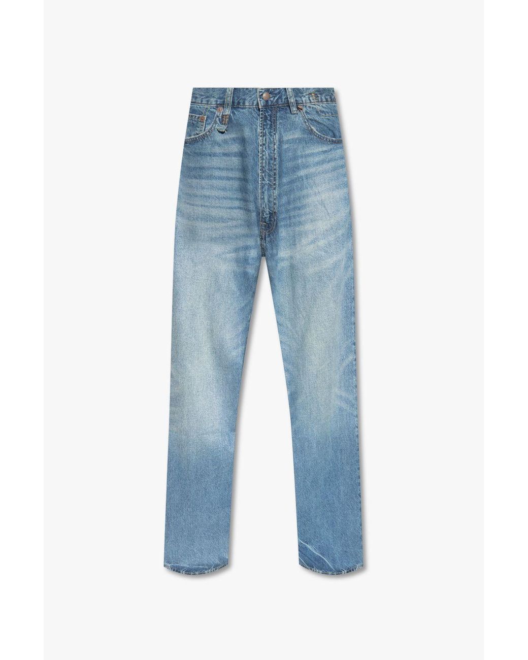 R13 Baggy Jeans in Blue | Lyst