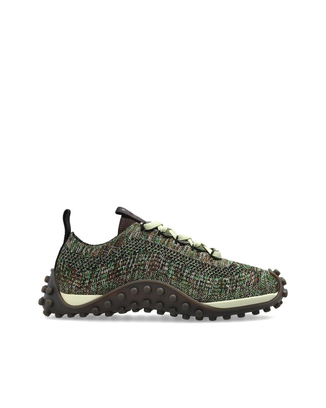 AMI Brown Logo Sneakers
