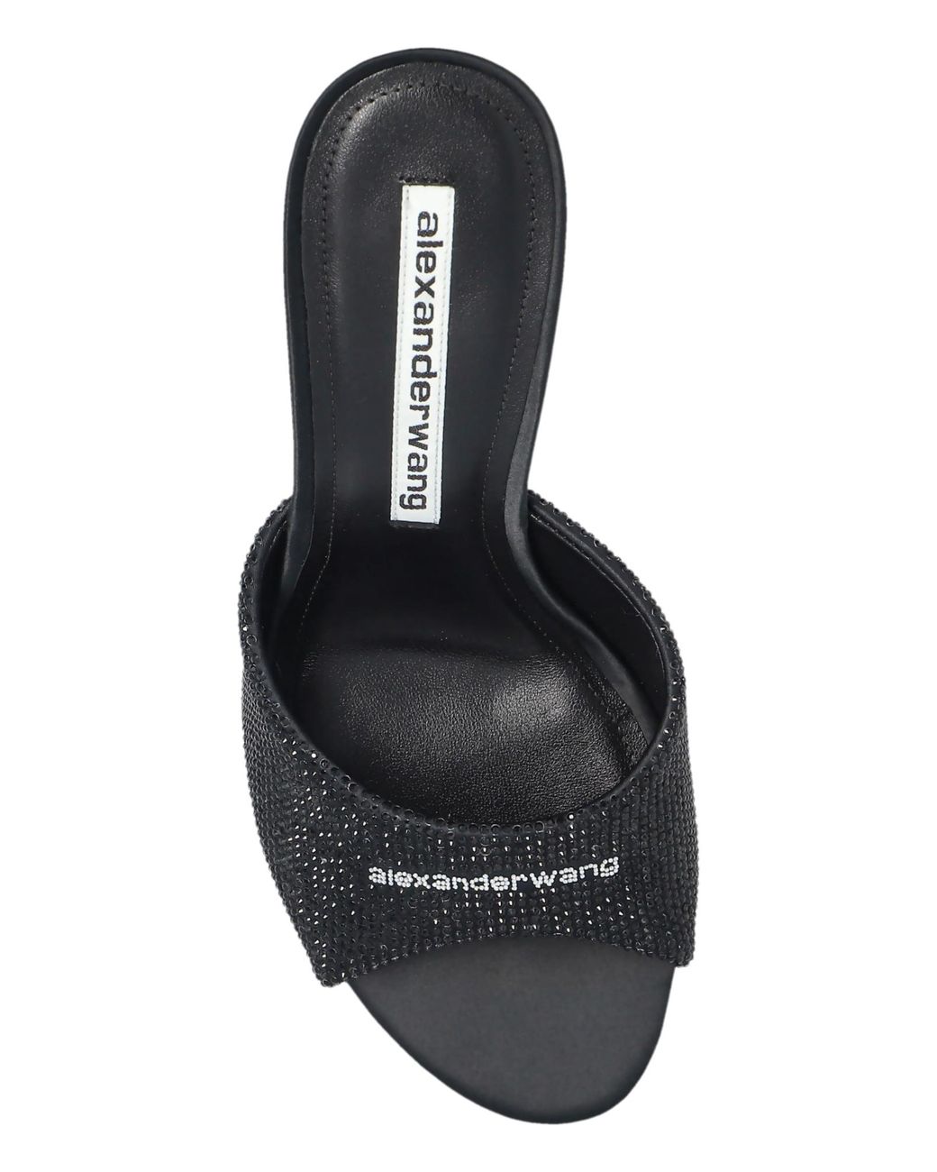 Alexander Wang Blue Heeled Mules 'Cher'