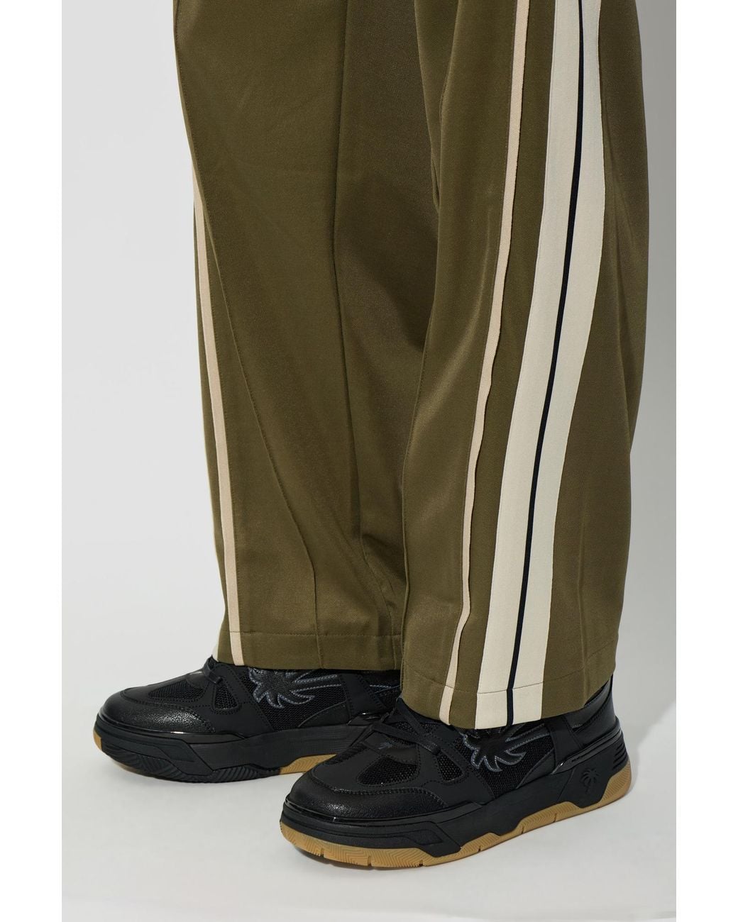 Palm Angels Black 'Palm Skate' Sneakers for men