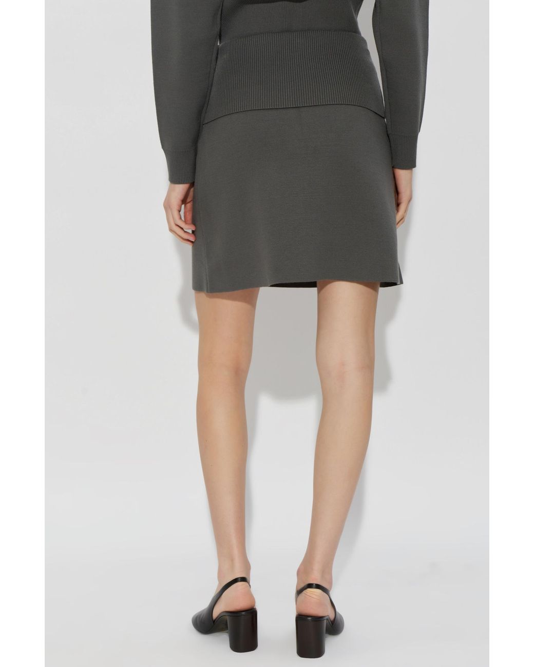 Samsøe & Samsøe Black A-Line Skirt