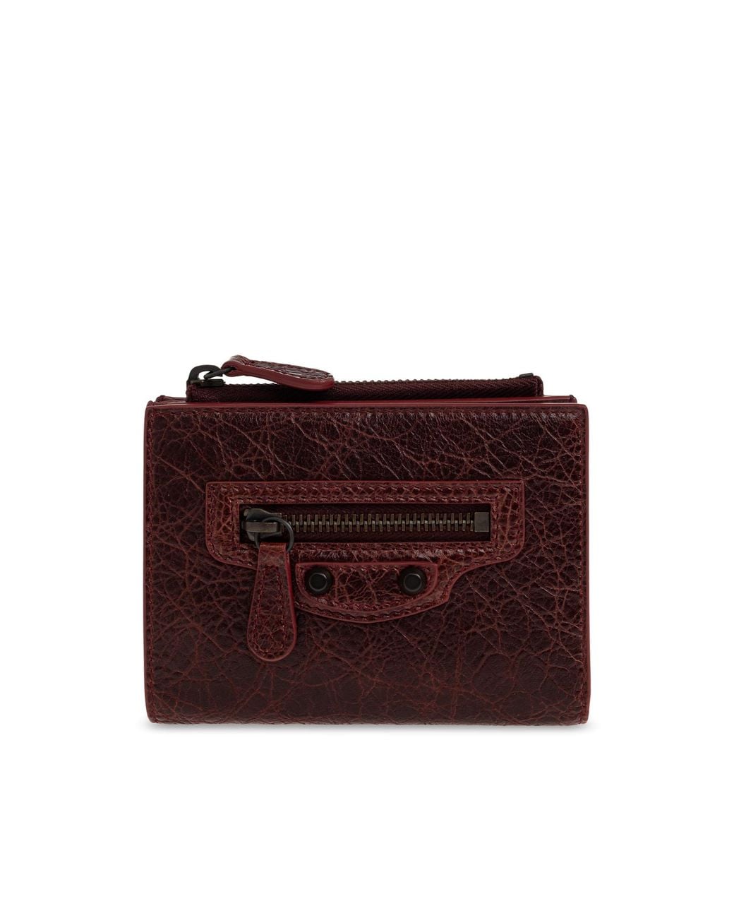 Balenciaga Red Leather Wallet