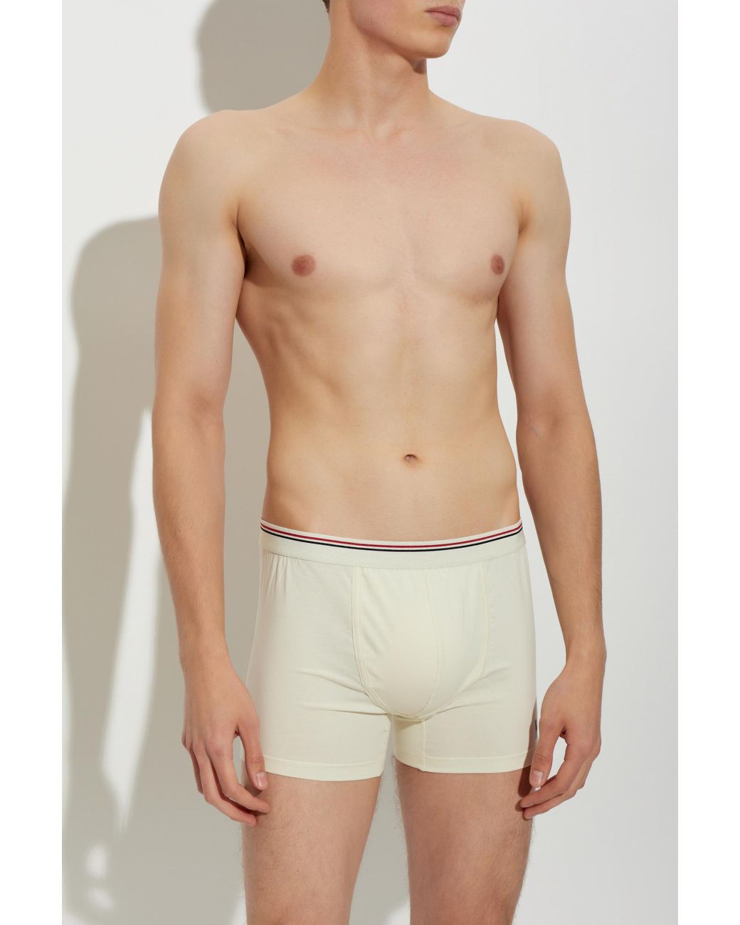 DSquared² White Logo Boxers for men
