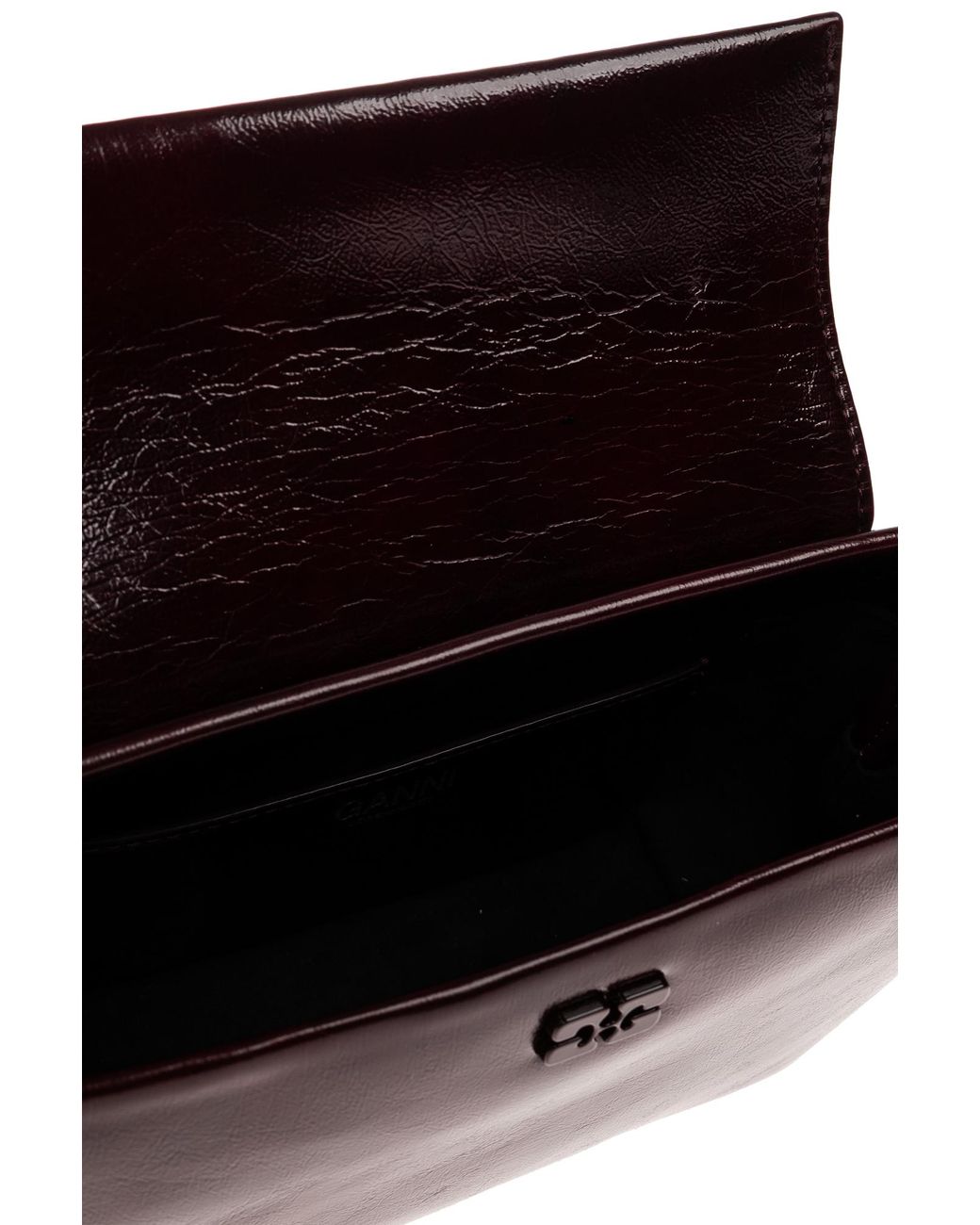 Ganni Red Eco Leather Bag